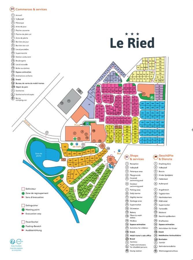 Le Ried Camping To Hapi Boofzheim Екстериор снимка